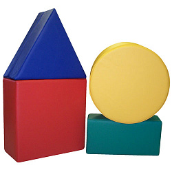 «Конструктор – 7»
4 элемента «Геометрические фигуры»