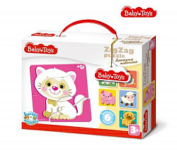 Тройные пазлы «Домашние животные» серии Baby Toys