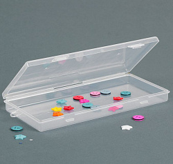 Футляр для хранения логопедических зондов 5,5см х18,5 см (цвет белый матовый)