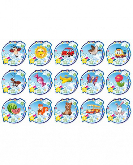 Комплект табличек для маркировки ЗВЕЗДОЧКИ