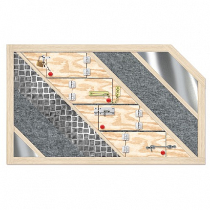 ТАКТИЛЬНАЯ ПАНЕЛЬ "ЗАМОЧКИ"