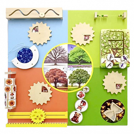 Бизиборд "Времена года"