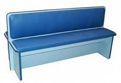 СКАМЕЙКА ДВУХСТОРОНЯЯ С МЯГКИМ СИДЕНЬЕМ