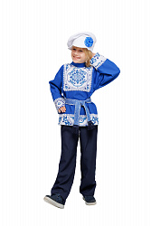 Карнавальный костюм детский "Гжель мальчик