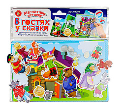 Игра магнитная "В гостях у сказки" Магнитные истории (европодвес)