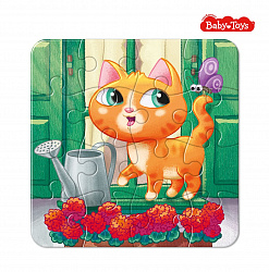 Пазл First Puzzle "Котик" (16 эл) Baby Toys