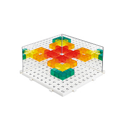 Кубики соединяющиеся полупрозрачные 2 см.(100шт). Набор «Изучаем отражения».