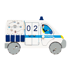 Бизиборд "Полицейская машина"