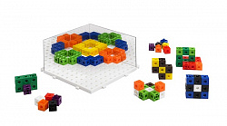 Кубики соединяющиеся 2 см. (100шт). Набор "Изучаем отражения"