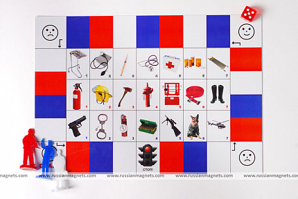 Магнитное развивающее пособие "Чудо-спасатели"