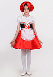 Костюм Красной Шапочки для девочки