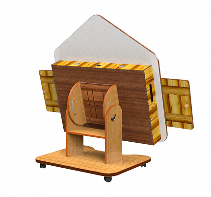 Плащ на завязках.