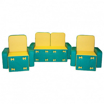 «Бантик без столика»
комплект мягкой игровой мебели