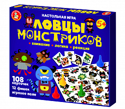 Игра настольная "Ловцы монстриков"