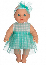 Малышка в мятном платье