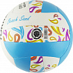 Мяч для пляжного волейбола TORRES Beach Sand Blue любительский, размер 5