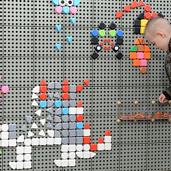 STEM Стена панель основание для улицы 800 x 1200