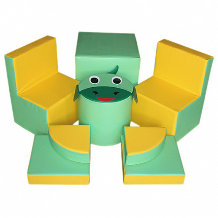 «Дракоша»
комплект мягкой игровой мебели
объем