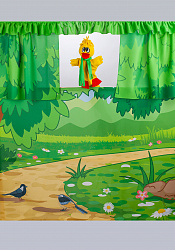 Перчаточная кукла Утенок