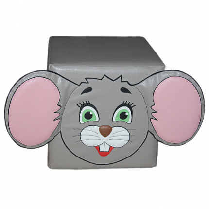 Пуфик-кубик «Мышка»