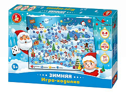 Игра-ходилка настольная "Зимняя"