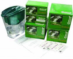 ЭОС-1 («Экология и охрана окружающей среды»), типовой комплект оборудования, базовый, 5 установок, с пособием-руководством и документацией