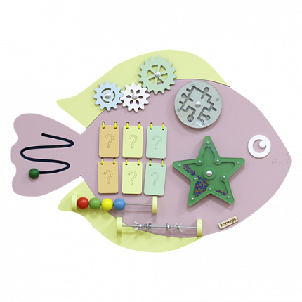 Набор бизибордов "Веселые рыбки"