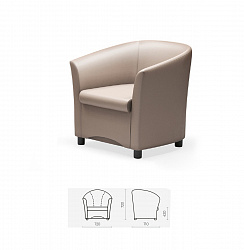 Кресло "Камю" одноместное