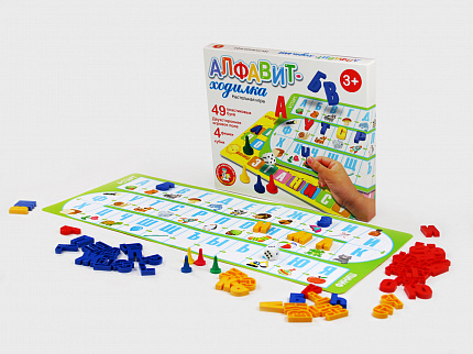 Настольная игра ходилка «Алфавит»
