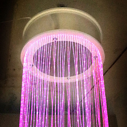 Сухой душ круглый