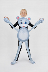 Мышь ростовая кукла из фетра для детей / 100 см.