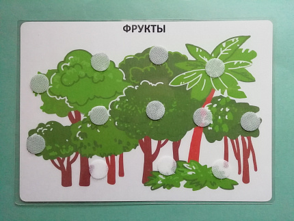 Пособие ПЕКС. Пособие "ОВОЩИ и ФРУКТЫ"