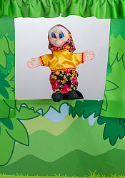 Перчаточная кукла Бабка