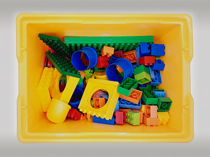 Конструктор "Набор с трубками"  (Совместим с Lego Duplo Лего Дупло)