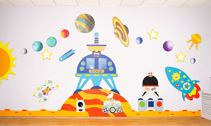 Развивающая панель "Космические приключения"