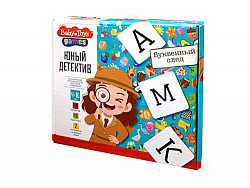 Игра настольная "Юный детектив" Буквенный след Baby Toys games