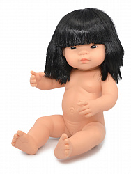 Кукла Девочка азиатка 38 см.