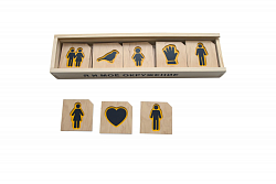 Игровой набор карточек "Альтернативная коммуникация" - Я и мое окружение. Индивидуальный