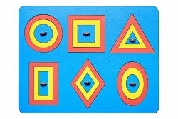 Рамки-вкладыши М.Монтессори "Паутинки"