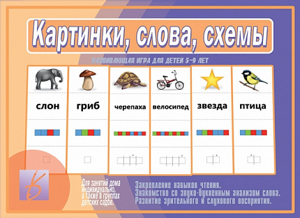 «Картинки, слова, схемы»