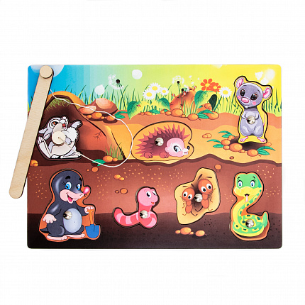 Магнитная рыбалка Подземный мир