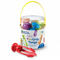 Набор пинцетов "Краб" для подготовки руки к письму, 6 шт. (6 элементов)