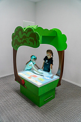 Интерактивная песочница «Полянка»