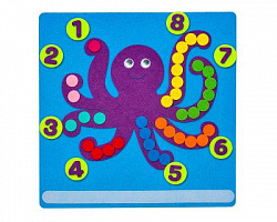 Дидактический коврик "Осьминог"