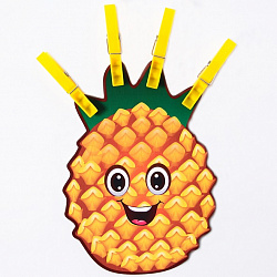 Игра с прищепками Растения