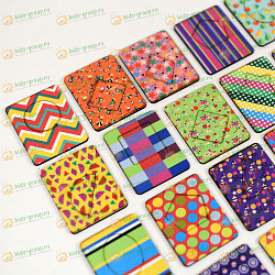 Игровой набор ВЕСЕЛАЯ ГЕОМЕТРИЯ деревянный (хдф) по методике Сегена