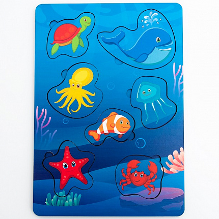 Вкладыш многоуровневый Морские обитатели
