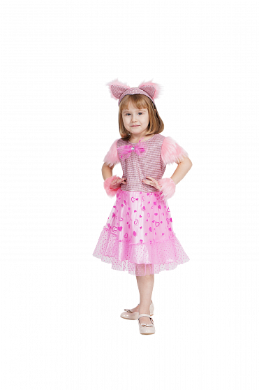 Карнавальный костюм детский "Кошка мурка"