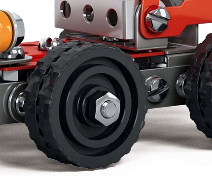 Конструктор металлический. Строительная техника "Бульдозер"