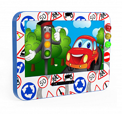 Интерактивная панель "ПДД" 43"